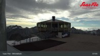 Archiv Foto Webcam Mittelallalin in Saas-Fee 07:00