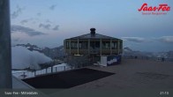 Archiv Foto Webcam Mittelallalin in Saas-Fee 02:00