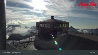Archiv Foto Webcam Mittelallalin in Saas-Fee 07:00