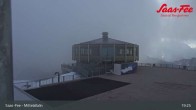 Archiv Foto Webcam Mittelallalin in Saas-Fee 18:00