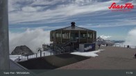 Archiv Foto Webcam Mittelallalin in Saas-Fee 10:00