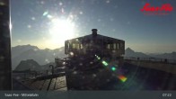 Archiv Foto Webcam Mittelallalin in Saas-Fee 06:00