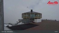 Archiv Foto Webcam Mittelallalin in Saas-Fee 10:00