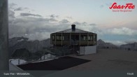 Archived image Webcam Saas-Fee (Mittelallalin) 00:00