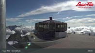 Archiv Foto Webcam Mittelallalin in Saas-Fee 09:00
