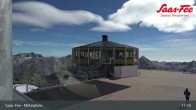 Archived image Webcam Saas-Fee (Mittelallalin) 10:00