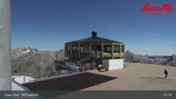 Archived image Webcam Saas-Fee (Mittelallalin) 12:00
