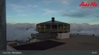 Archiv Foto Webcam Mittelallalin in Saas-Fee 18:00