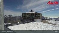 Archiv Foto Webcam Mittelallalin in Saas-Fee 10:00