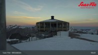 Archiv Foto Webcam Mittelallalin in Saas-Fee 02:00