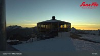 Archiv Foto Webcam Mittelallalin in Saas-Fee 07:00