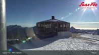 Archiv Foto Webcam Mittelallalin in Saas-Fee 08:00