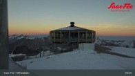 Archiv Foto Webcam Mittelallalin in Saas-Fee 18:00