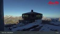 Archived image Webcam Saas-Fee (Mittelallalin) 16:00