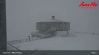 Archiv Foto Webcam Mittelallalin in Saas-Fee 08:00