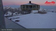 Archiv Foto Webcam Mittelallalin in Saas-Fee 00:00