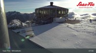 Archiv Foto Webcam Mittelallalin in Saas-Fee 07:00