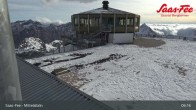 Archiv Foto Webcam Mittelallalin in Saas-Fee 09:00