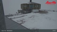 Archiv Foto Webcam Mittelallalin in Saas-Fee 07:00