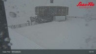 Archived image Webcam Saas-Fee (Mittelallalin) 12:00