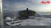 Archived image Webcam Saas-Fee (Mittelallalin) 08:00