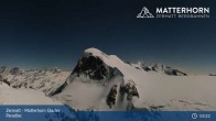 Archived image Webcam Matterhorn Glacier Paradise in Zermatt 21:00