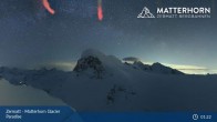 Archiv Foto Webcam Matterhorn Glacier Paradise (Zermatt) 19:00