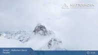 Archived image Webcam Matterhorn Glacier Paradise in Zermatt 10:00