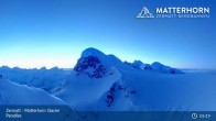 Archiv Foto Webcam Matterhorn Glacier Paradise (Zermatt) 04:00