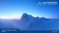 Archiv Foto Webcam Matterhorn Glacier Paradise (Zermatt) 05:00