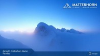 Archiv Foto Webcam Matterhorn Glacier Paradise (Zermatt) 04:00