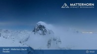 Archiv Foto Webcam Matterhorn Glacier Paradise (Zermatt) 04:00