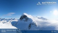 Archiv Foto Webcam Matterhorn Glacier Paradise (Zermatt) 08:00