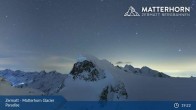 Archived image Webcam Matterhorn Glacier Paradise in Zermatt 18:00