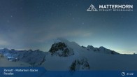 Archived image Webcam Matterhorn Glacier Paradise in Zermatt 20:00