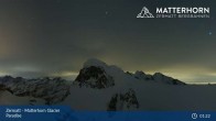 Archiv Foto Webcam Matterhorn Glacier Paradise (Zermatt) 01:00