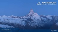 Archived image Webcam Rothorn in Zermatt 23:00