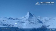 Archiv Foto Webcam Rothorn Zermatt 04:00