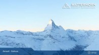 Archiv Foto Webcam Rothorn Zermatt 07:00