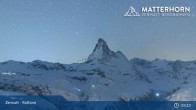 Archived image Webcam Rothorn in Zermatt 02:00