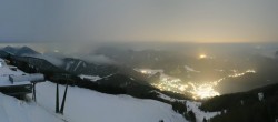 Archiv Foto Webcam Zwölferhorn im Salzkammergut 01:00