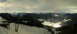 Archiv Foto Webcam Zwölferhorn im Salzkammergut 23:00