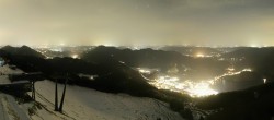 Archiv Foto Webcam Zwölferhorn im Salzkammergut 19:00