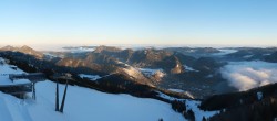 Archiv Foto Webcam Zwölferhorn im Salzkammergut 08:00