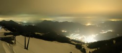 Archiv Foto Webcam Zwölferhorn im Salzkammergut 23:00