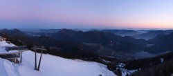 Archiv Foto Webcam Zwölferhorn im Salzkammergut 06:00