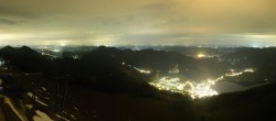 Archiv Foto Webcam Zwölferhorn im Salzkammergut 23:00
