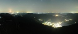 Archiv Foto Webcam Zwölferhorn im Salzkammergut 23:00