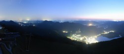 Archiv Foto Webcam Zwölferhorn im Salzkammergut 03:00