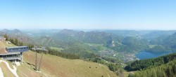 Archiv Foto Webcam Zwölferhorn im Salzkammergut 09:00